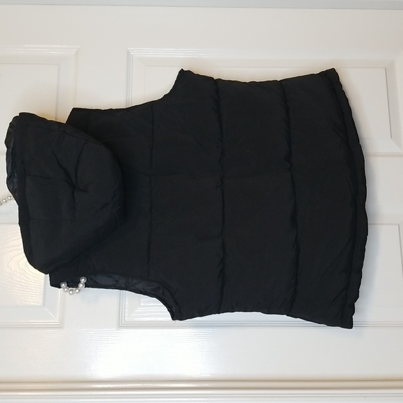 Maralyn And Me Womens Black Puff Jacket Vest - Picture 5 of 13